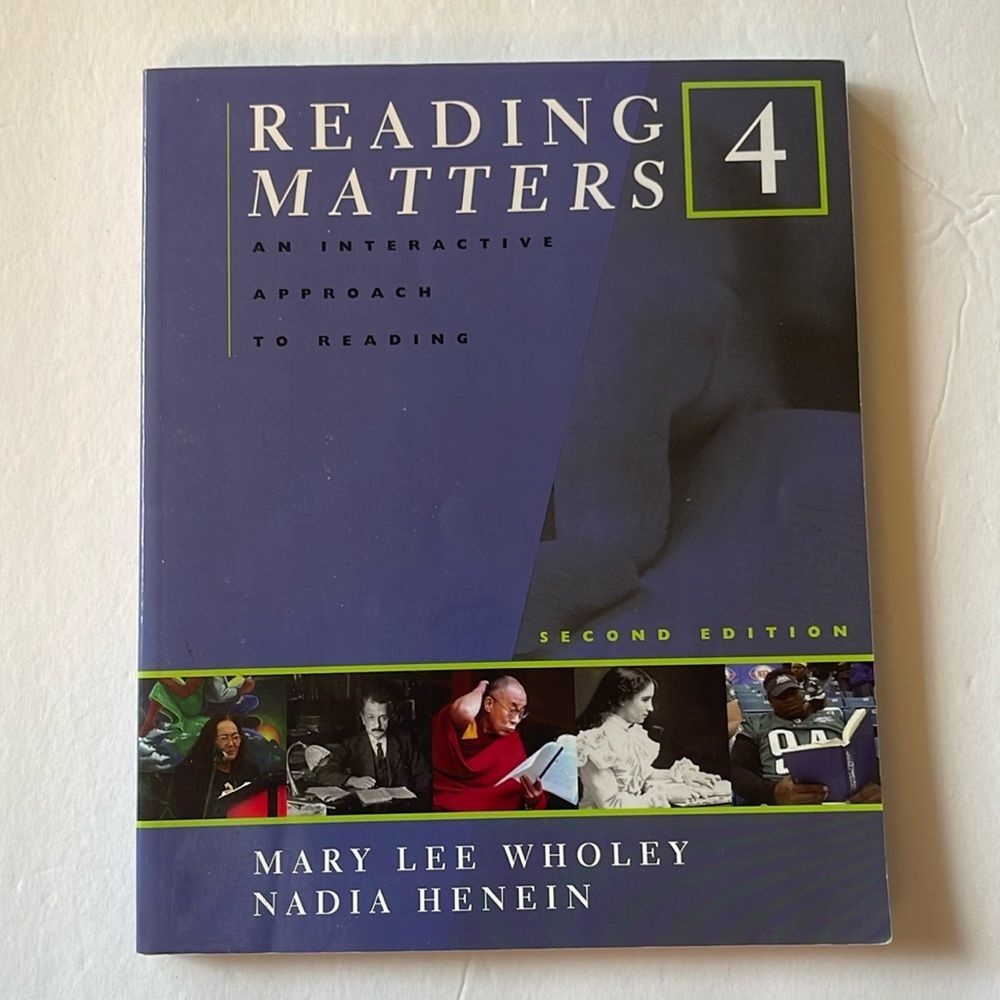 Reading Matters 4 An Interactive Approach to Reading Second Edition